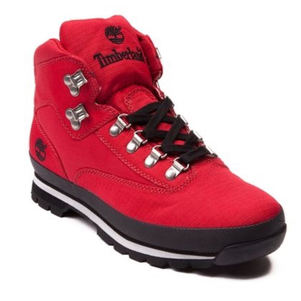 Timberland Euro Hiker Boot Men’s Size 10.5 Red